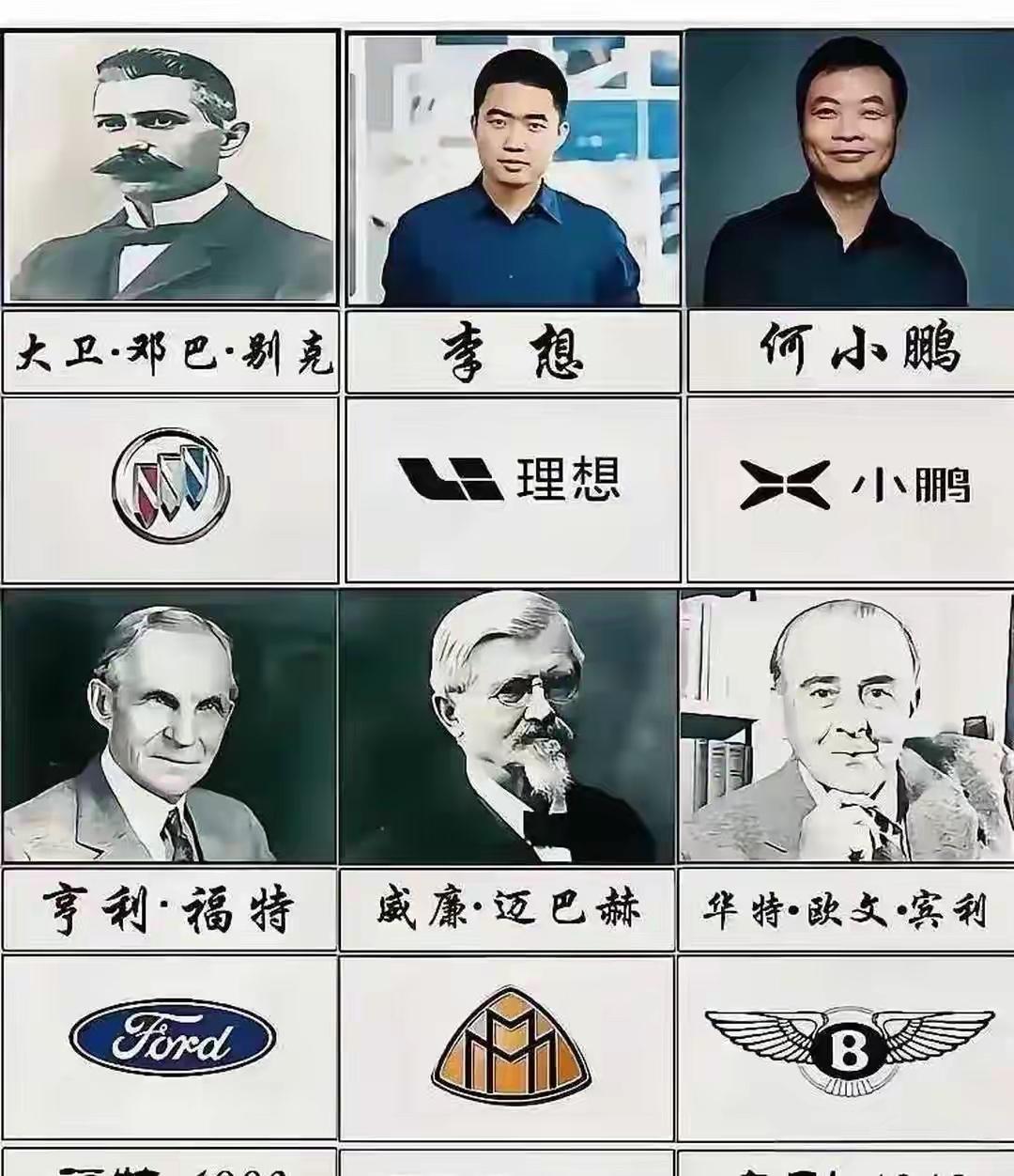 以人名给车冠名，你觉得，哪款是你喜欢的品牌？或者你更喜欢谁？在评论区告诉我吧。汽