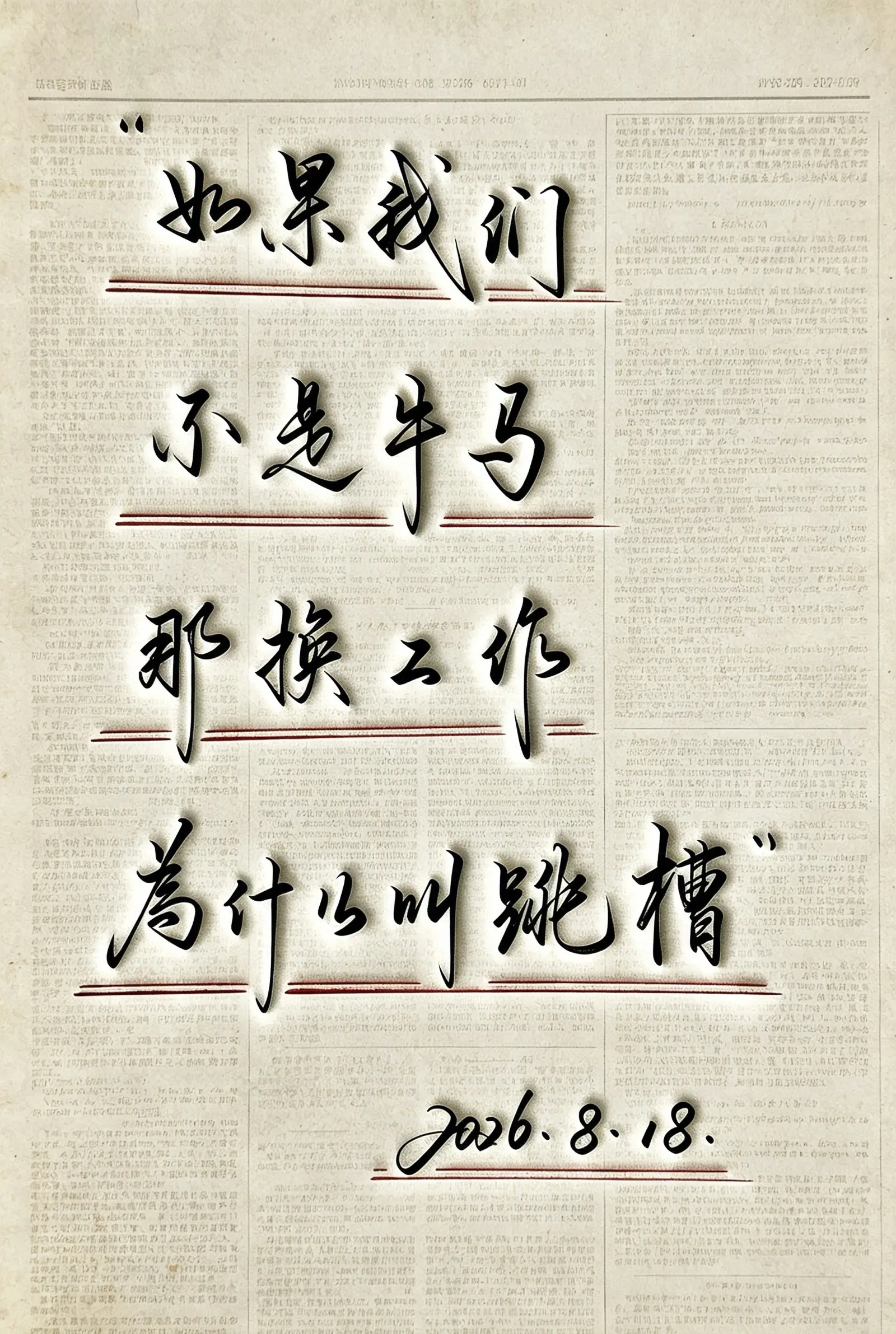 嘻嘻，早鸭！
