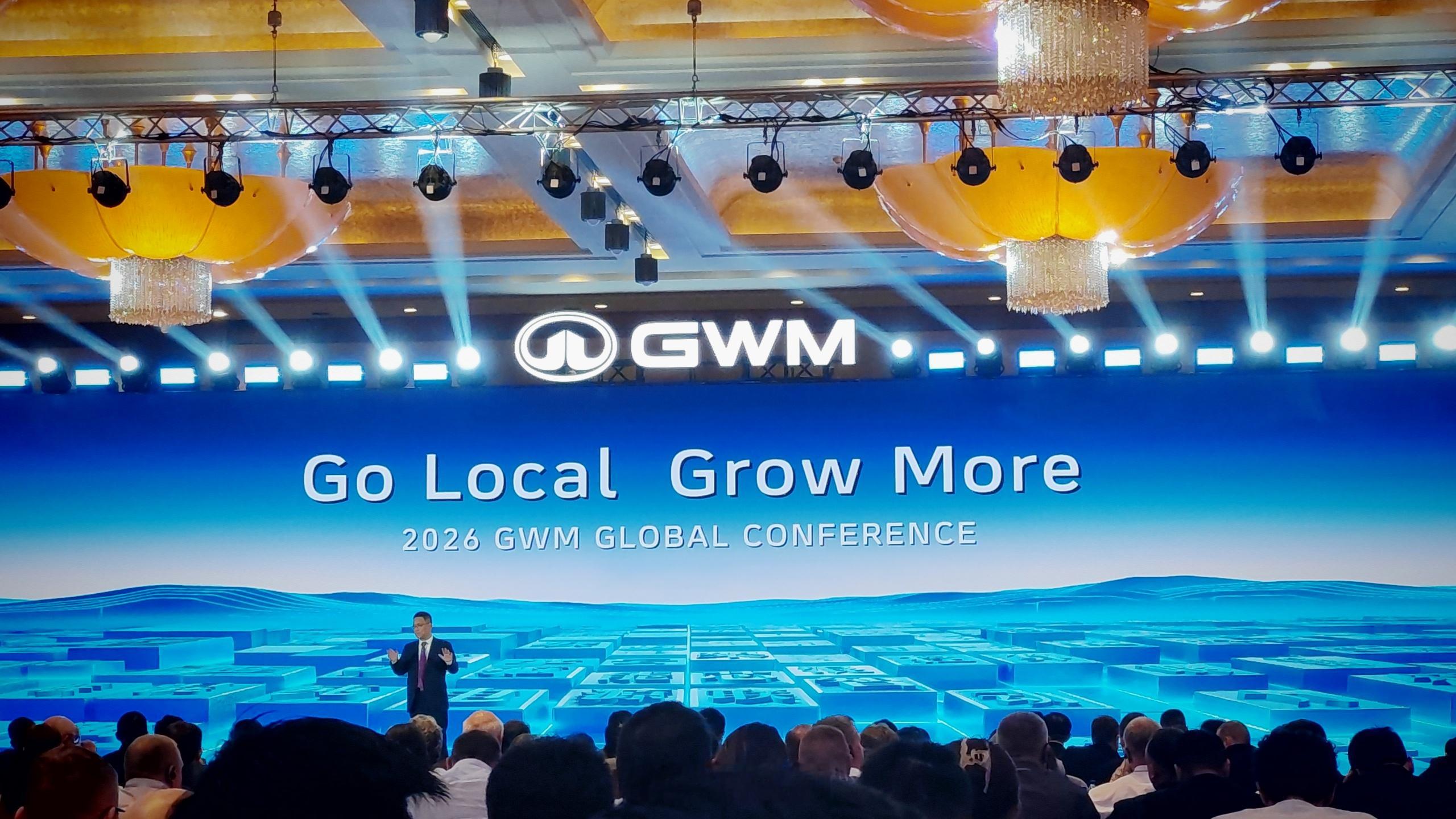 长城海外的口号：“Go Local  Grow More”长城汽车