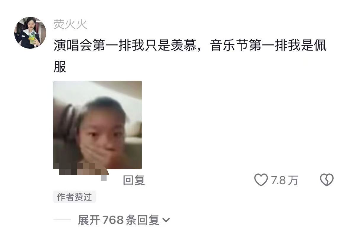 你们去看音乐节的人嘴真严 