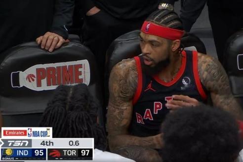 太帅！英格拉姆0.6秒中投准绝杀，猛龙豪取9连胜！

猛龙输给76人那场比赛，英