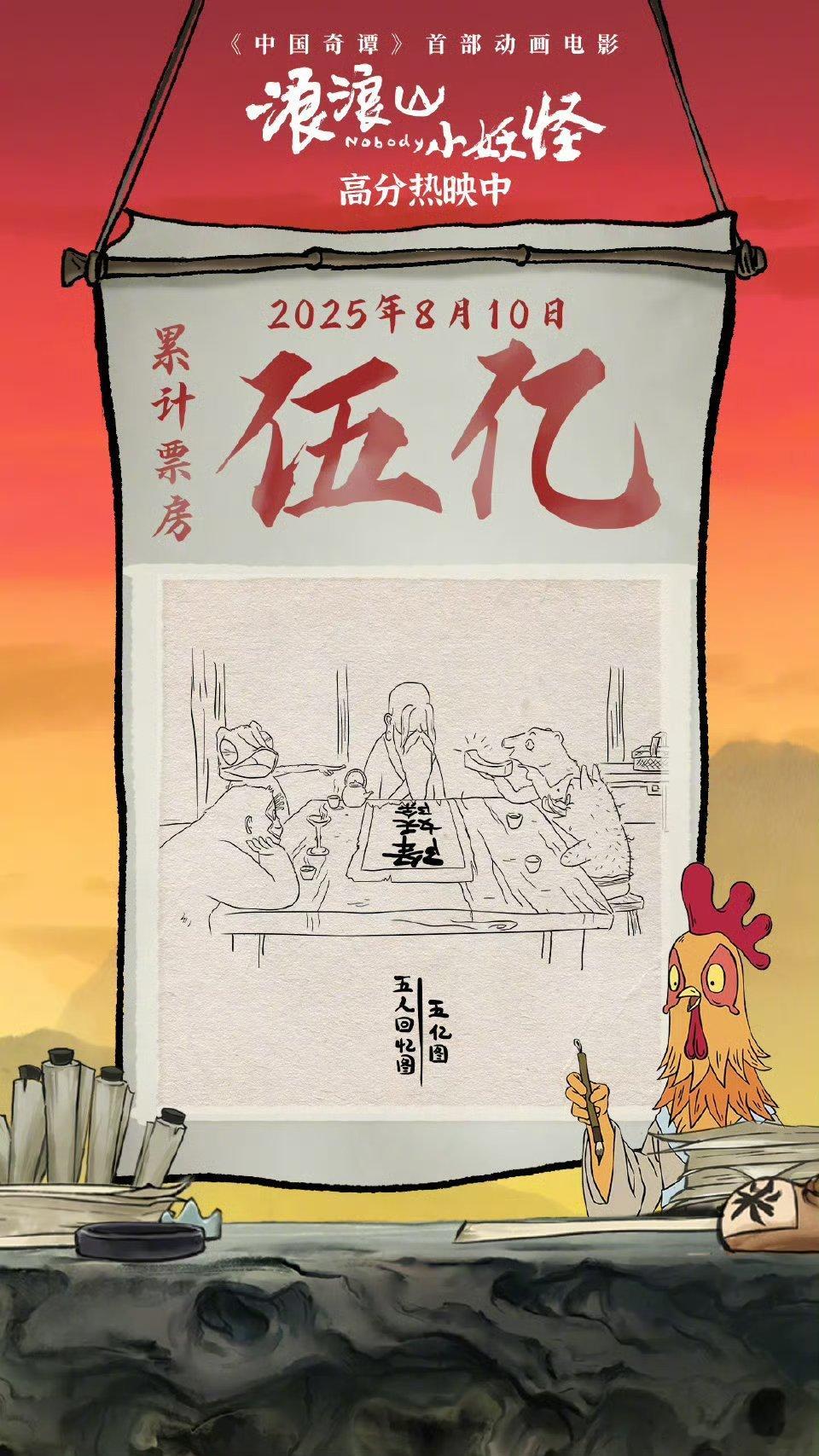 浪浪山破5亿了🎉电影正当夏 ​​​