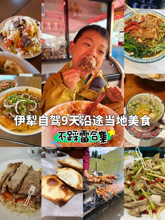 伊犁美食🧡念念不忘的新疆羊肉和抓饭们❗️