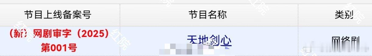 成毅李一桐《狐妖小红娘王权篇》改成《天地剑心》了，今日成功过审。怎么又是四个字的