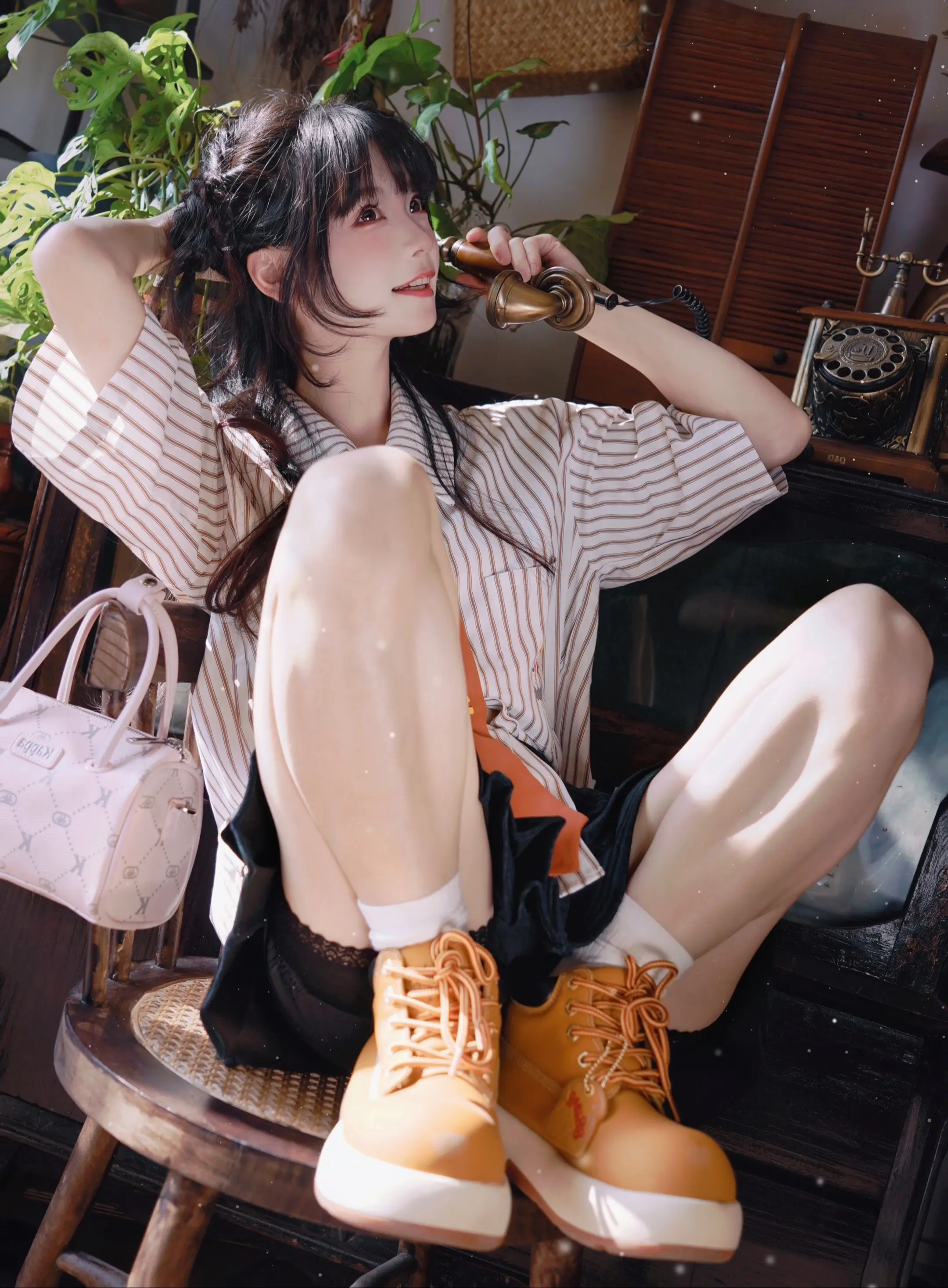 诶..那天我用纸杯给你打电话为什么不接啊。👟：bbimp 👜：kappa