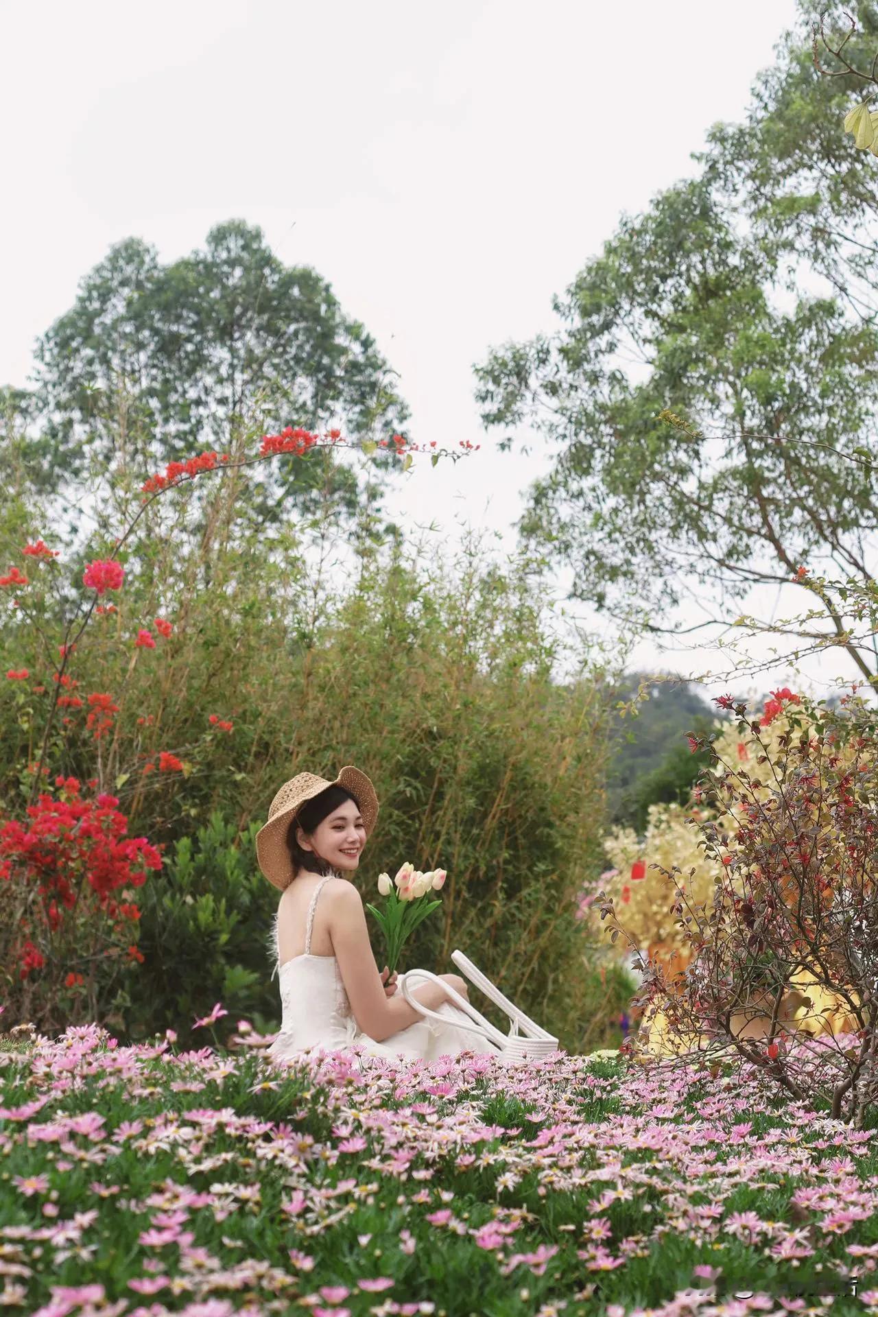 春日踏青赏花拍照📷，东莞观音山太合适了
春日，当然要来上一次踏青🌳之旅。每天