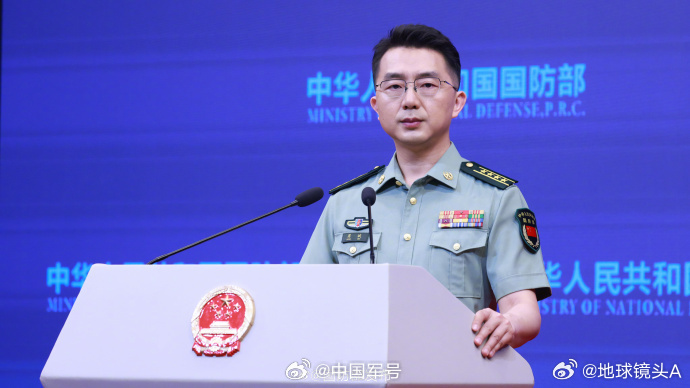 【国防部回应美日联合军演】不应放任日本倒行逆施为祸世界5月28日下午，国防部举行