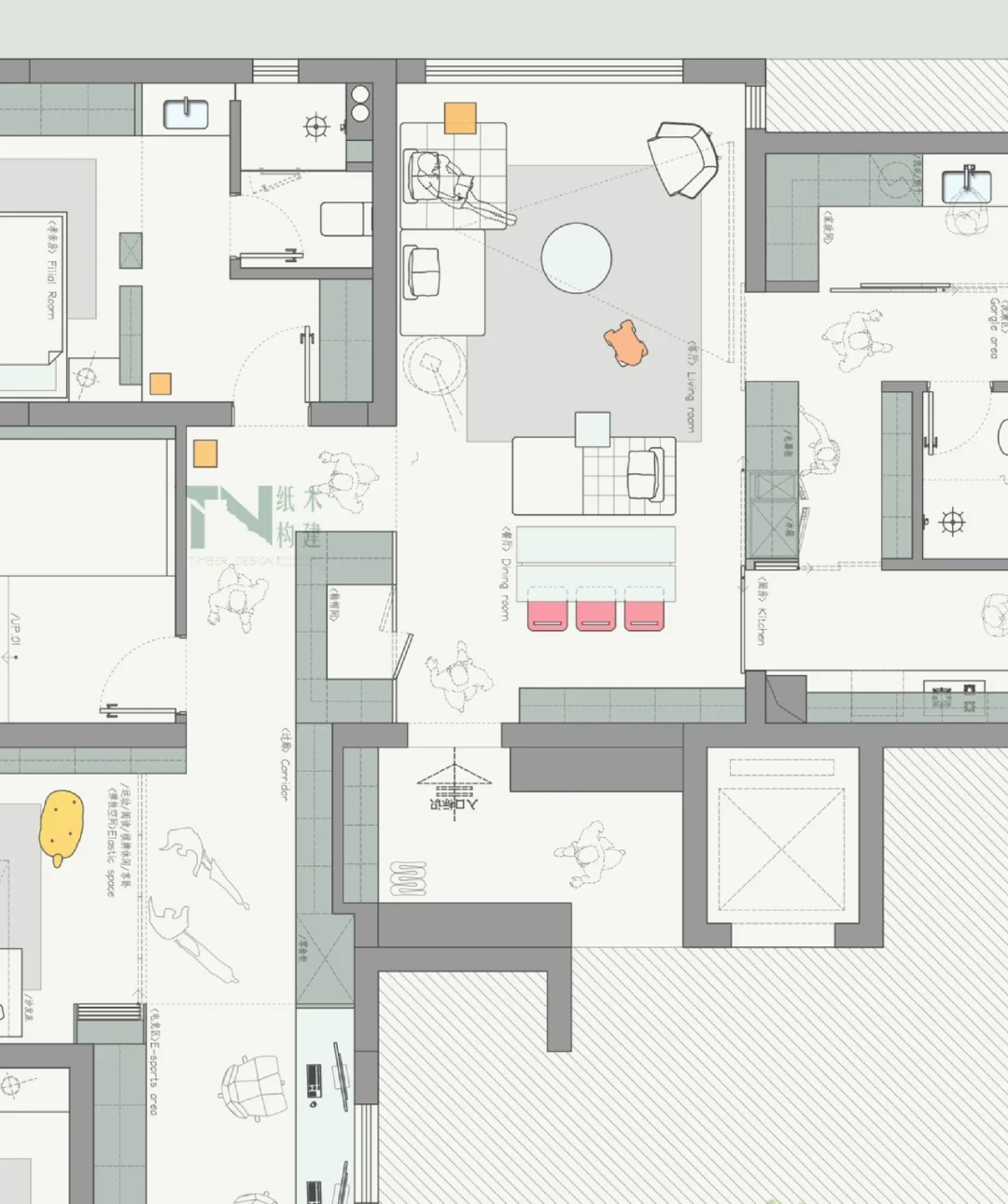 房子买小了，没事，把隔壁也买下｜两套打通