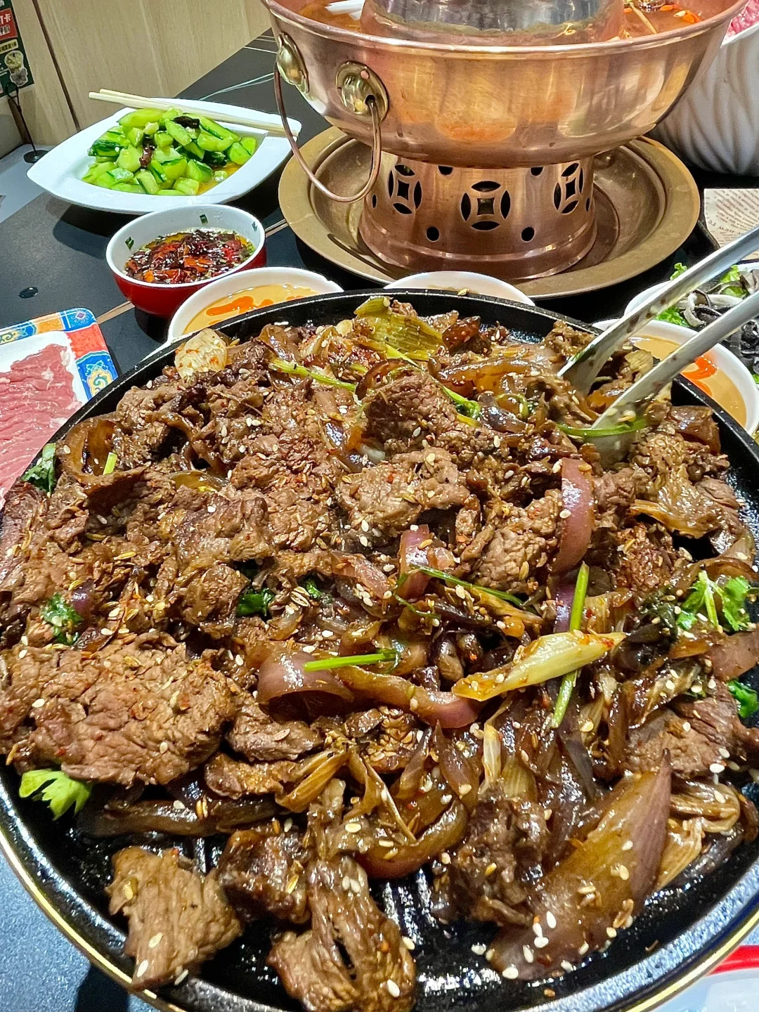 上海终于有了！吃到了关晓彤同款炙子烤肉！！