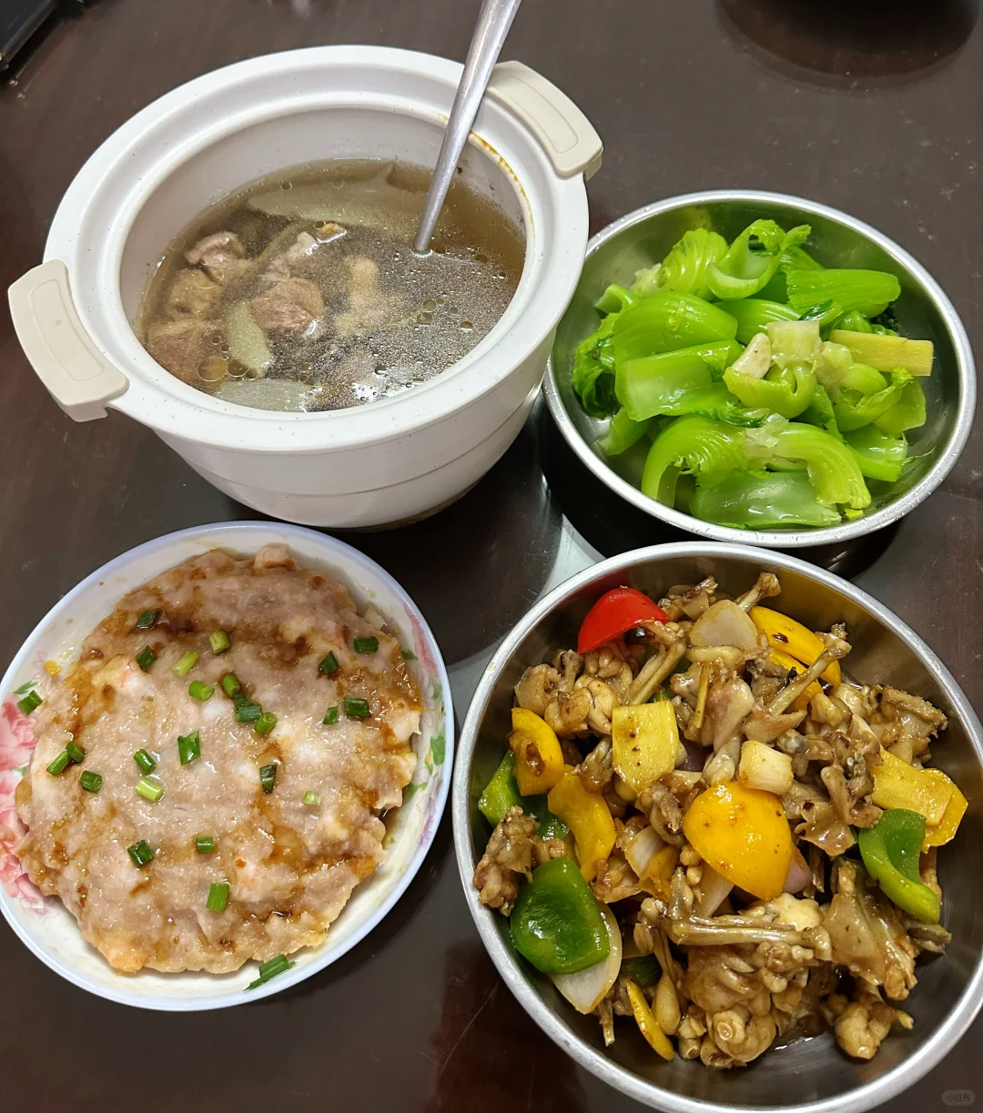 广州一家四口的晚餐！