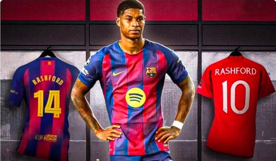 巴萨将在二月至五月决定是否买断拉什福德 拉什福德巴萨表现获高层满意根据每日体育报