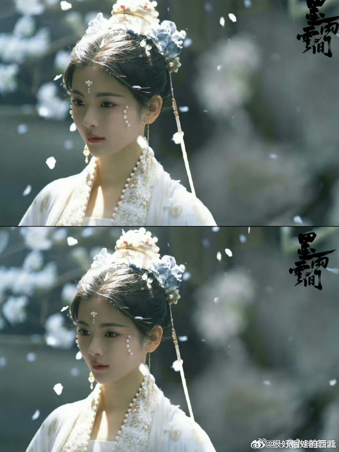 于正的墨雨云间里居然有杨超越，妹妹剧里好美哦，就是看起来有点惨惨的，姜梨是个什么