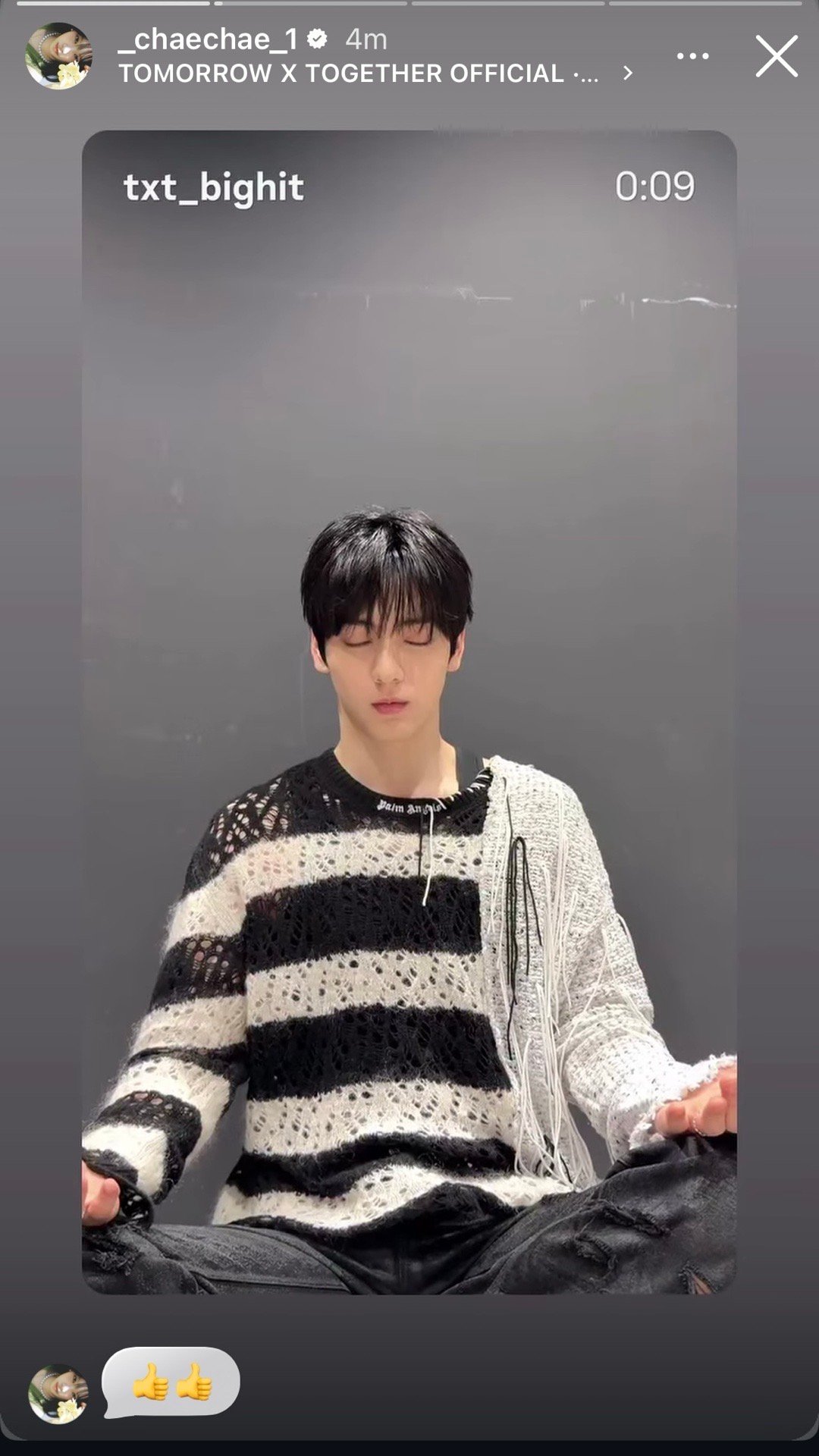 金采源 260530_chaechae_1 story我们intro评委上线了i