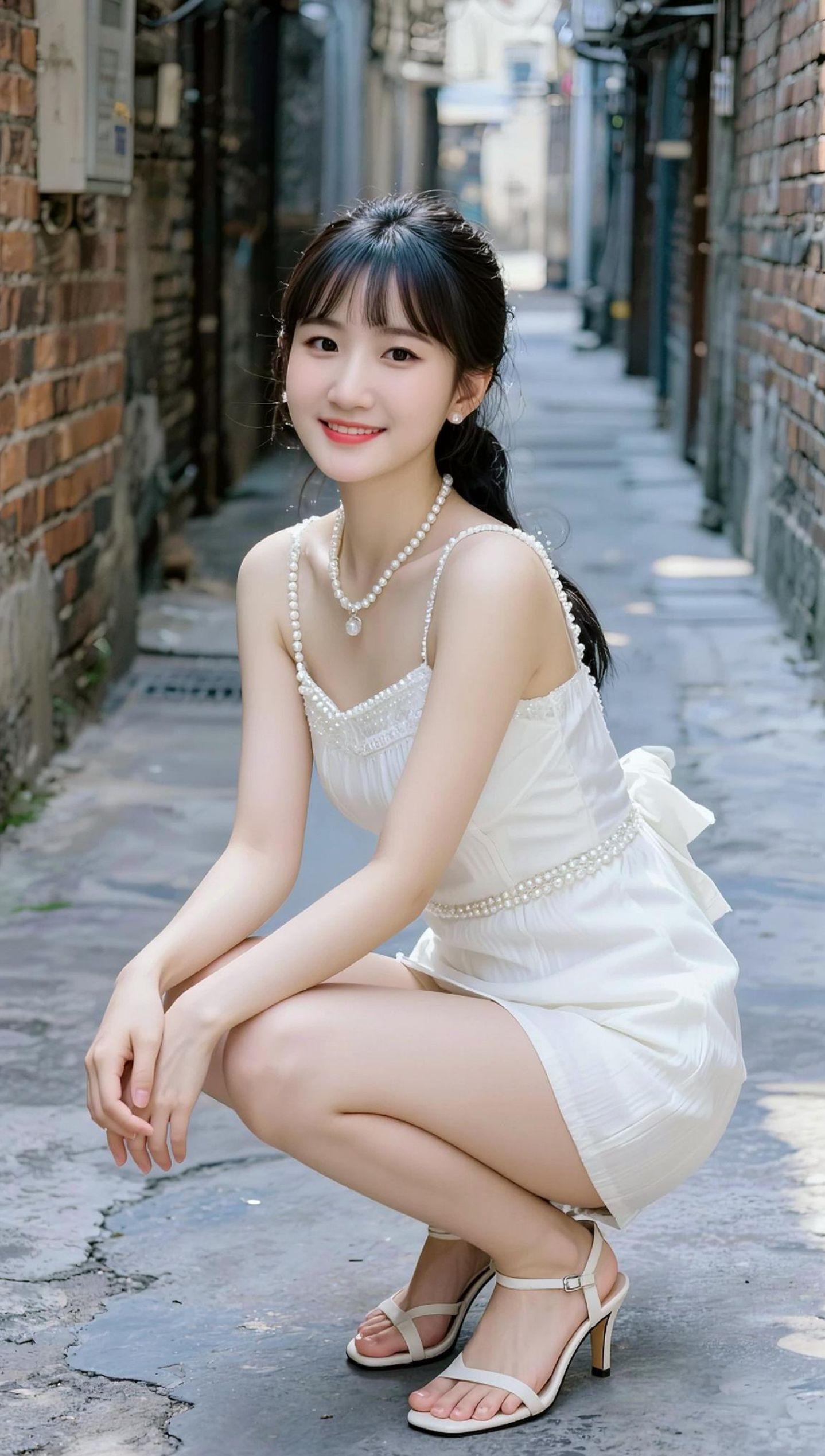 AI珍珠清新写真