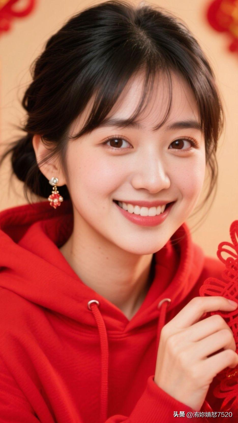 🧨 红是年的心跳，中国结系住满兜的欢喜，连空气都在冒暖融融的泡。中国年氛围感 