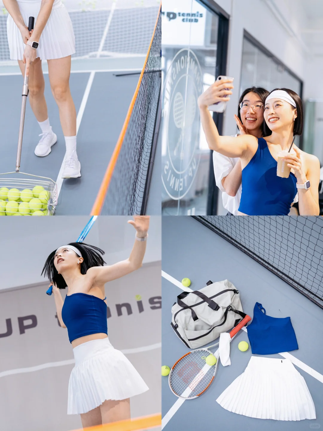 🎾穿上蓝白 这个赛季杀疯了