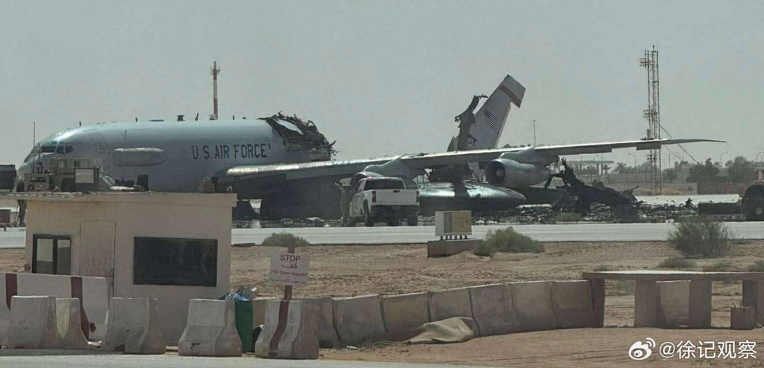 灯塔沙特基地这预警机还是被啥炸的？无人机还是导弹？ 