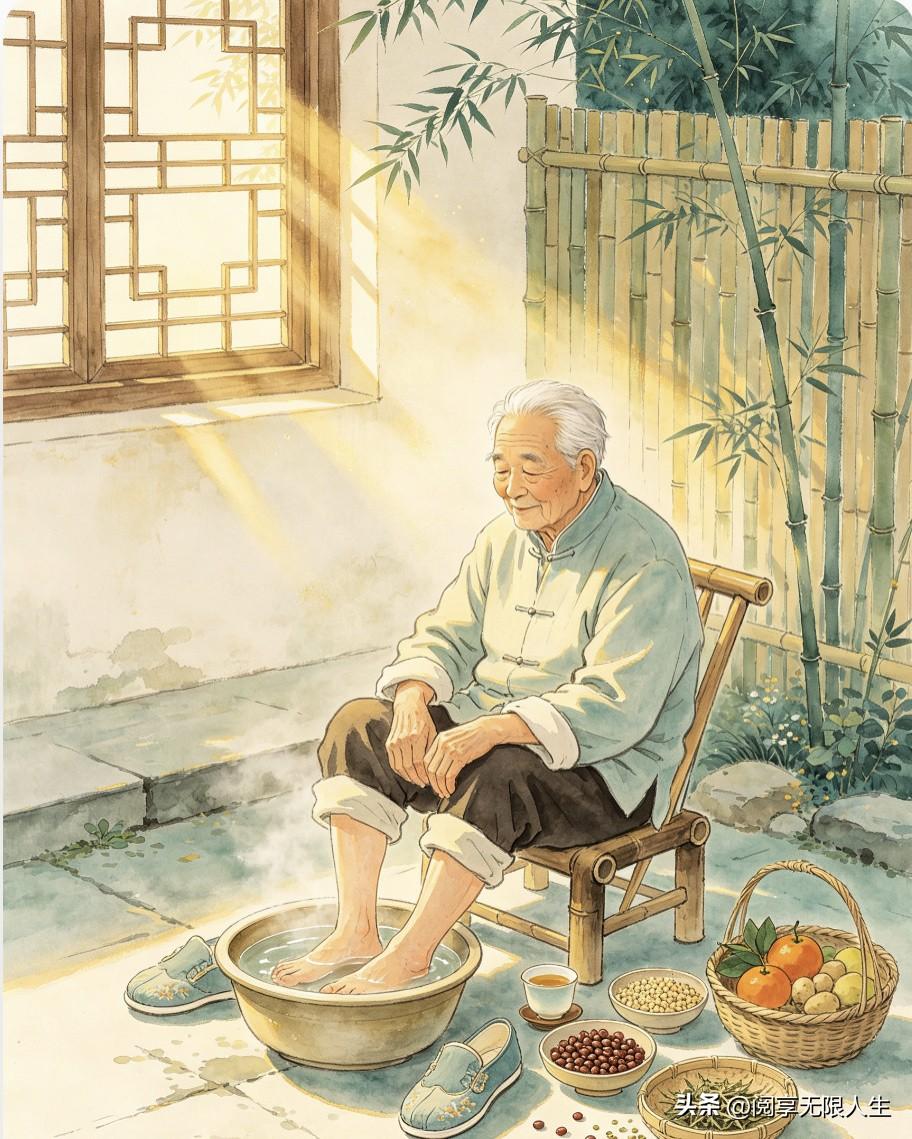 老祖宗流传下来的养生十五要诀：
一，头要凉，脚要暖。
人体阳气上行、阴气下行。日