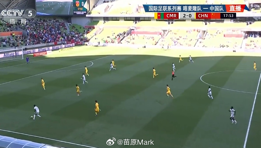 国足vs喀麦隆 卧槽喀麦隆国旗是绿红黄，抓紧想办法改呐。 