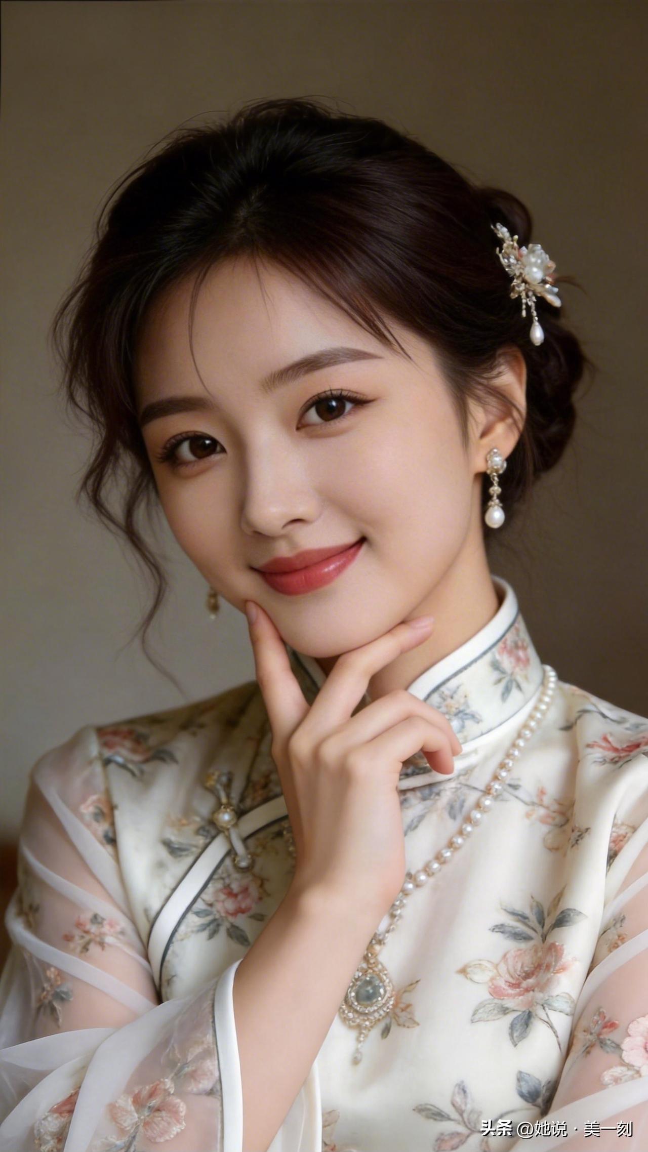 复古旗袍美人，优雅气质满分！🌸💄女明星的旗袍造型