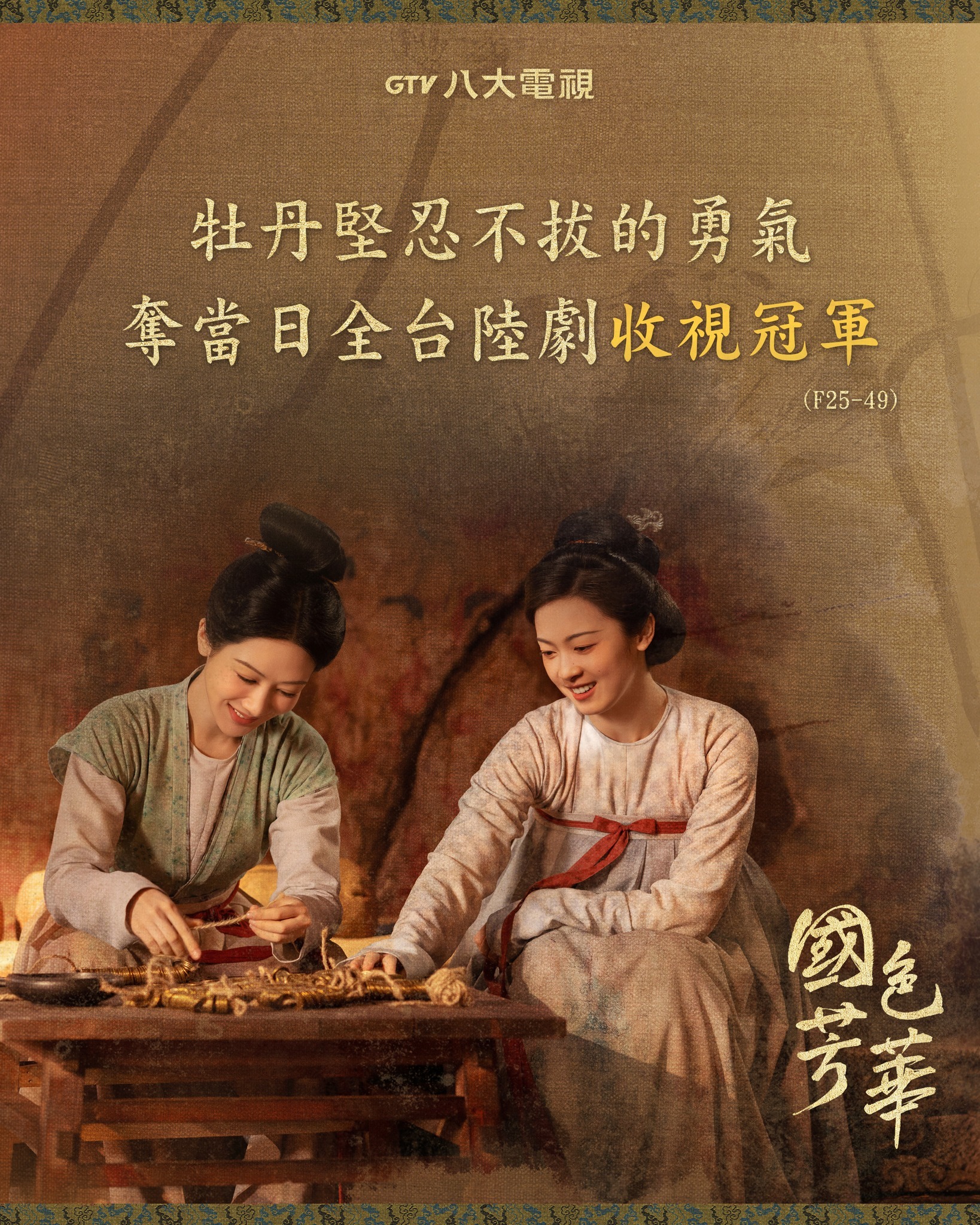 杨紫李现魏哲鸣张雅钦《国色芳华》夺当日全台陆剧收视冠军国色芳华 逢周一到周五晚间