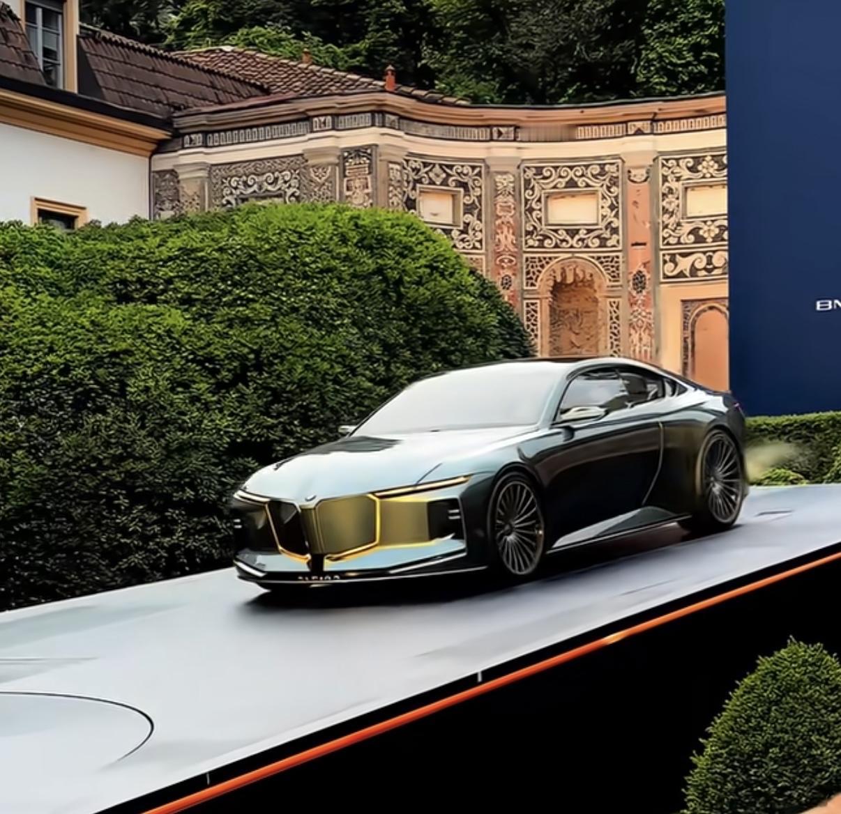 感受一下Vision BMW Alpina（宝马阿尔宾纳设计概念车）的颜值，定位
