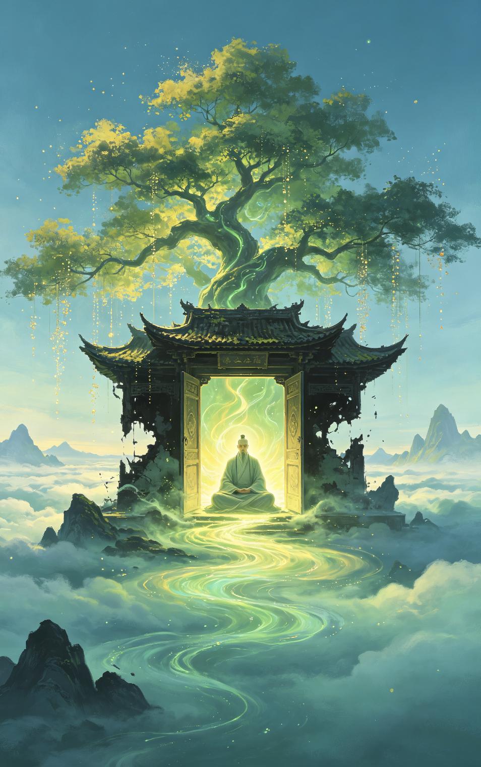“怨不养长生，恨不载厚德”
从道家讲，全世界最贵的豪宅就是你的心，如果你让一个你
