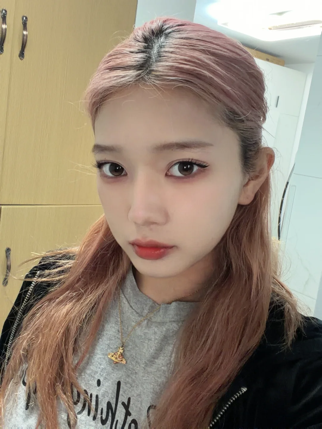 我的6月粉发plog💕
