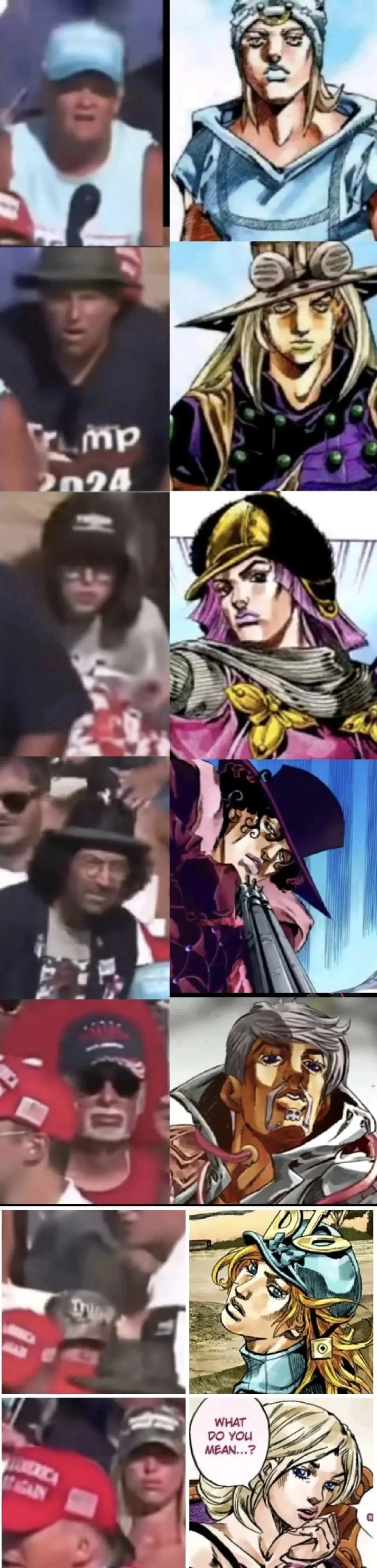JOJO奇妙冒险飙马野郎，SBR全员到齐❓❗️