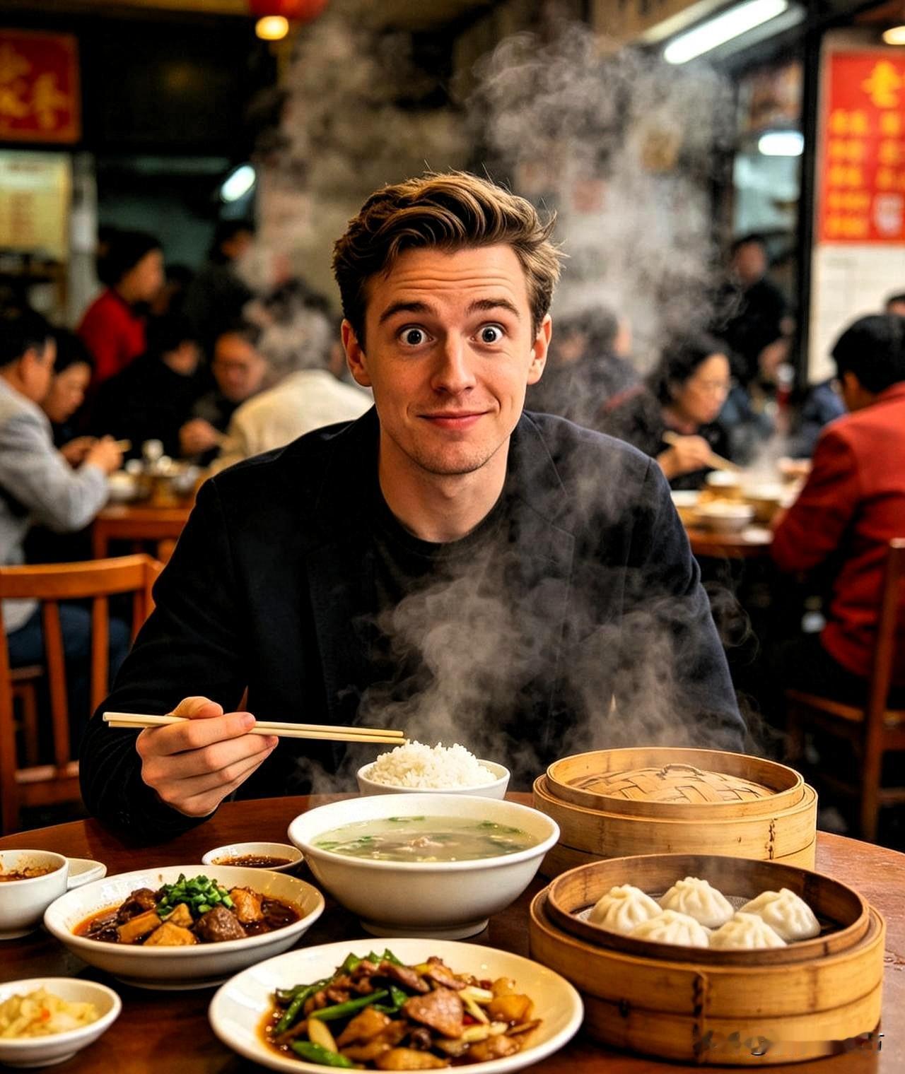 一碗牛肉面击碎美式优越感：原来我们每天吞下的，是顶级“隐形特权”？

美国博主马