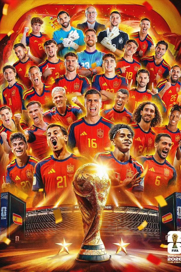 连夺2024欧洲杯、2026世界杯，斗牛士新王朝已然落地，只差一届欧洲杯就能追平