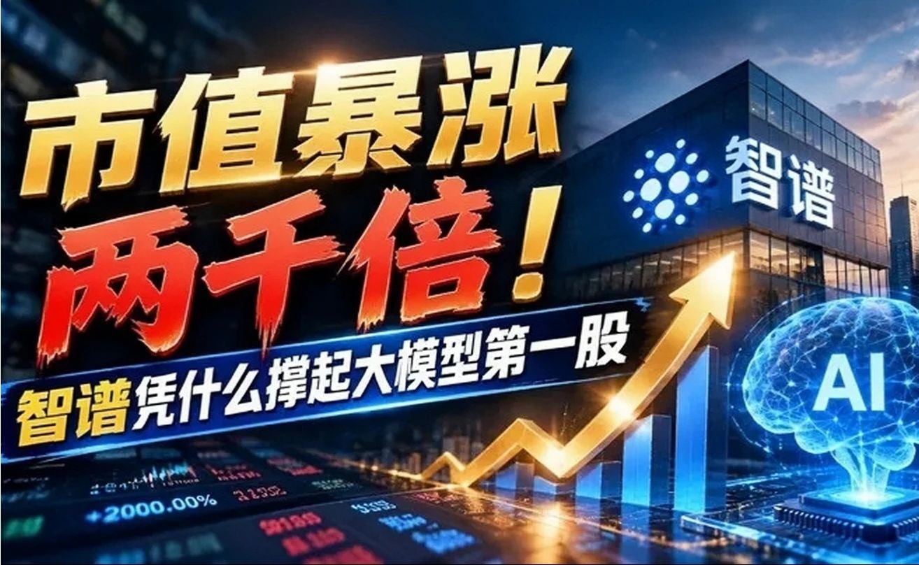 市值暴涨两千倍！智谱凭什么撑起大模型第一股