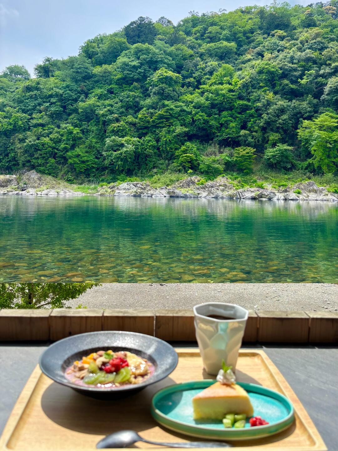 岐阜｜好舒服的河边咖啡厅☕️