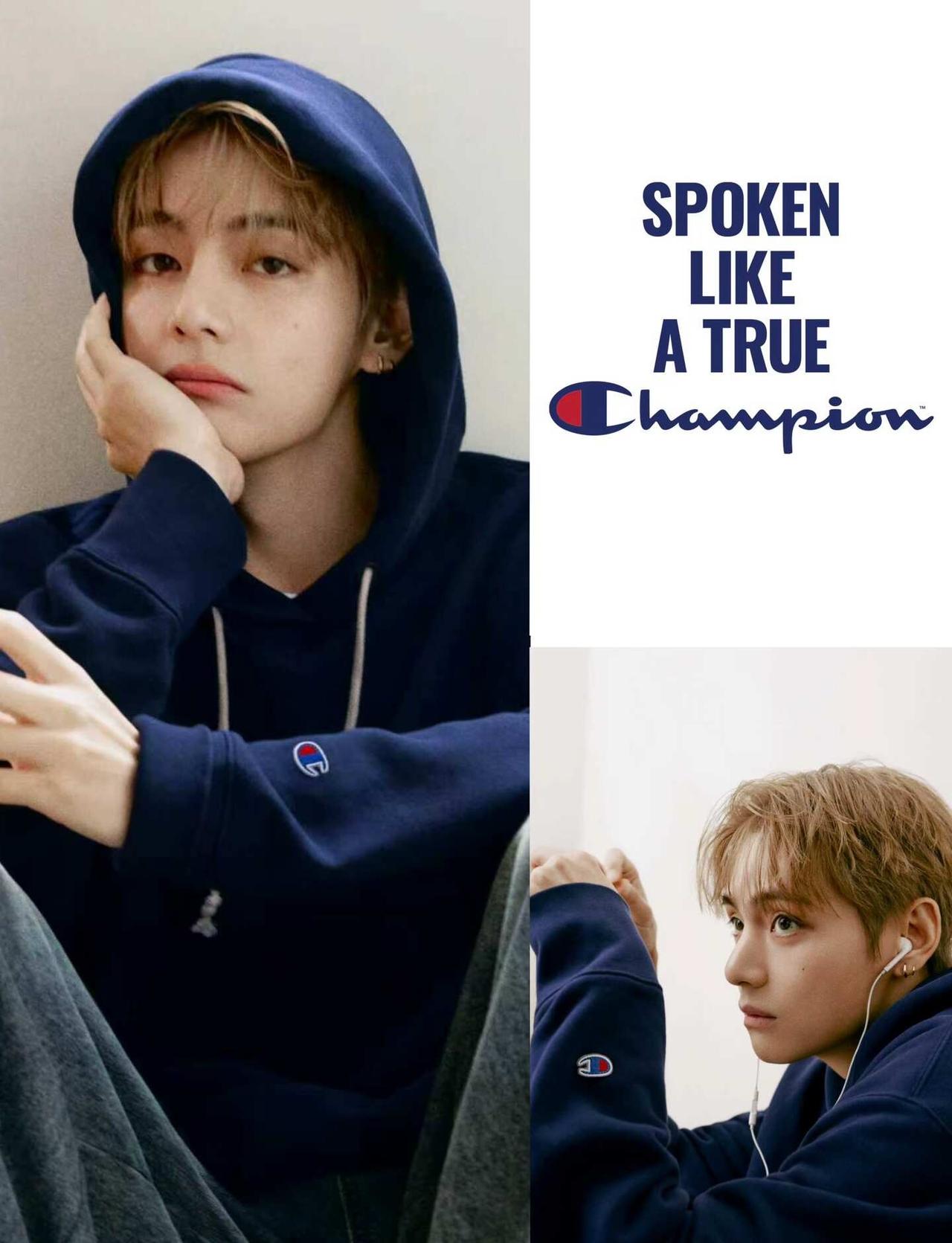 终于等到你了~V🫶
👏欢迎国际偶像BTS 成员金泰亨 V
正式加入Champ