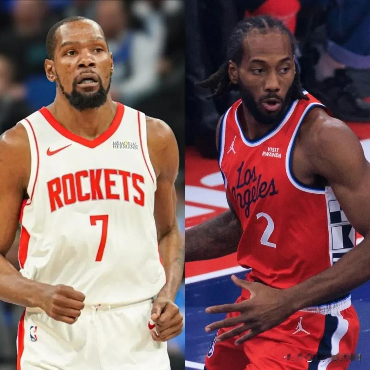 当今联盟两个大龄顶级小前锋。
杜兰特的年龄比伦纳德的年龄还要大三四岁。本赛季小卡