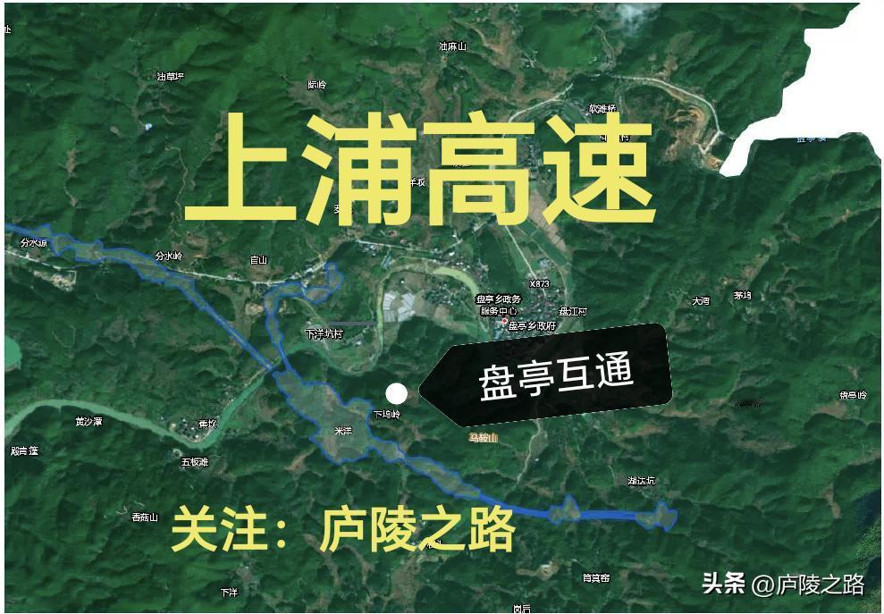 上浦高速福建段线路图公布啦，这可真是个令人振奋的好消息！

浦城县也将迎来第三条