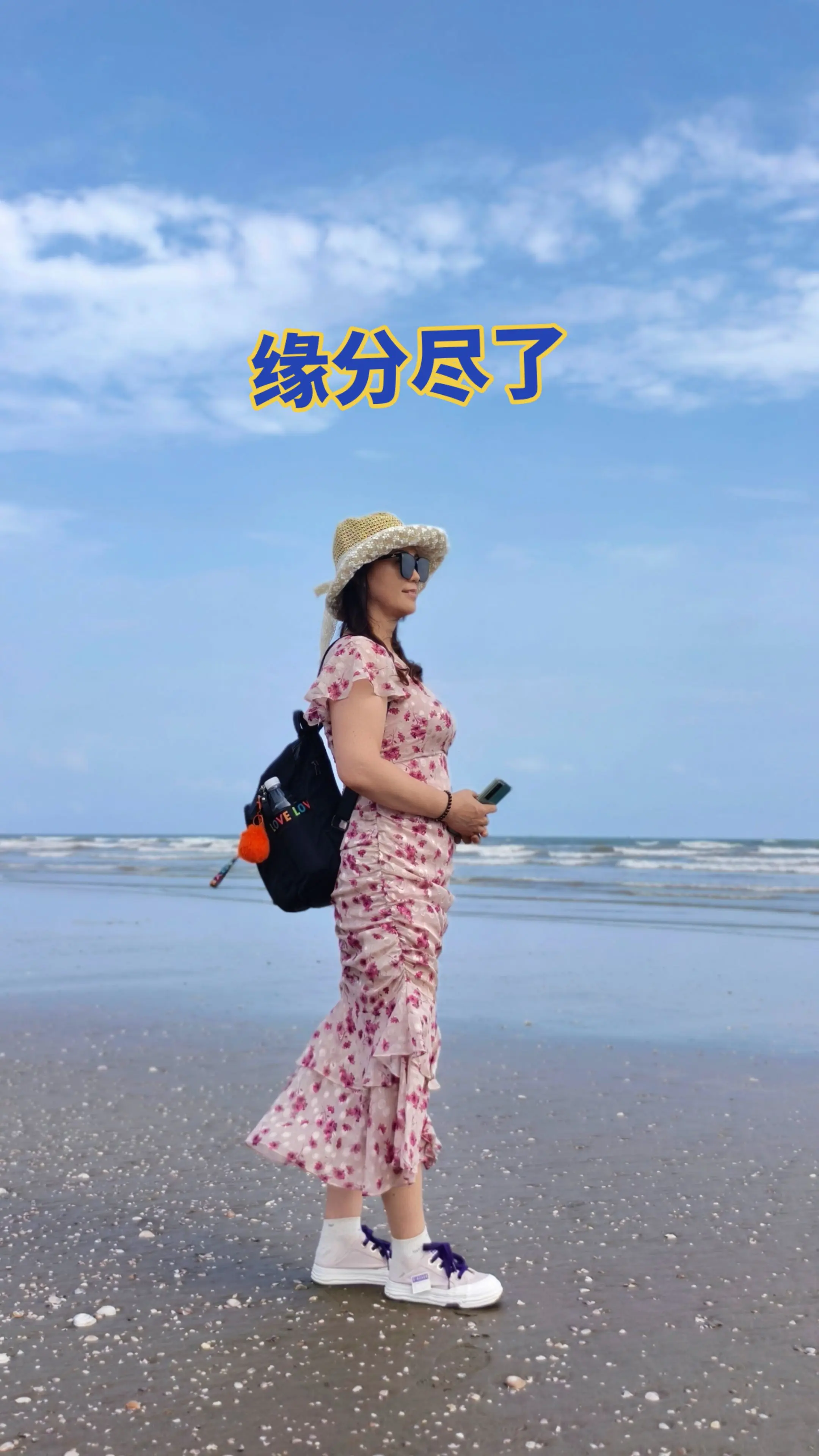 情感共鸣 海边散步