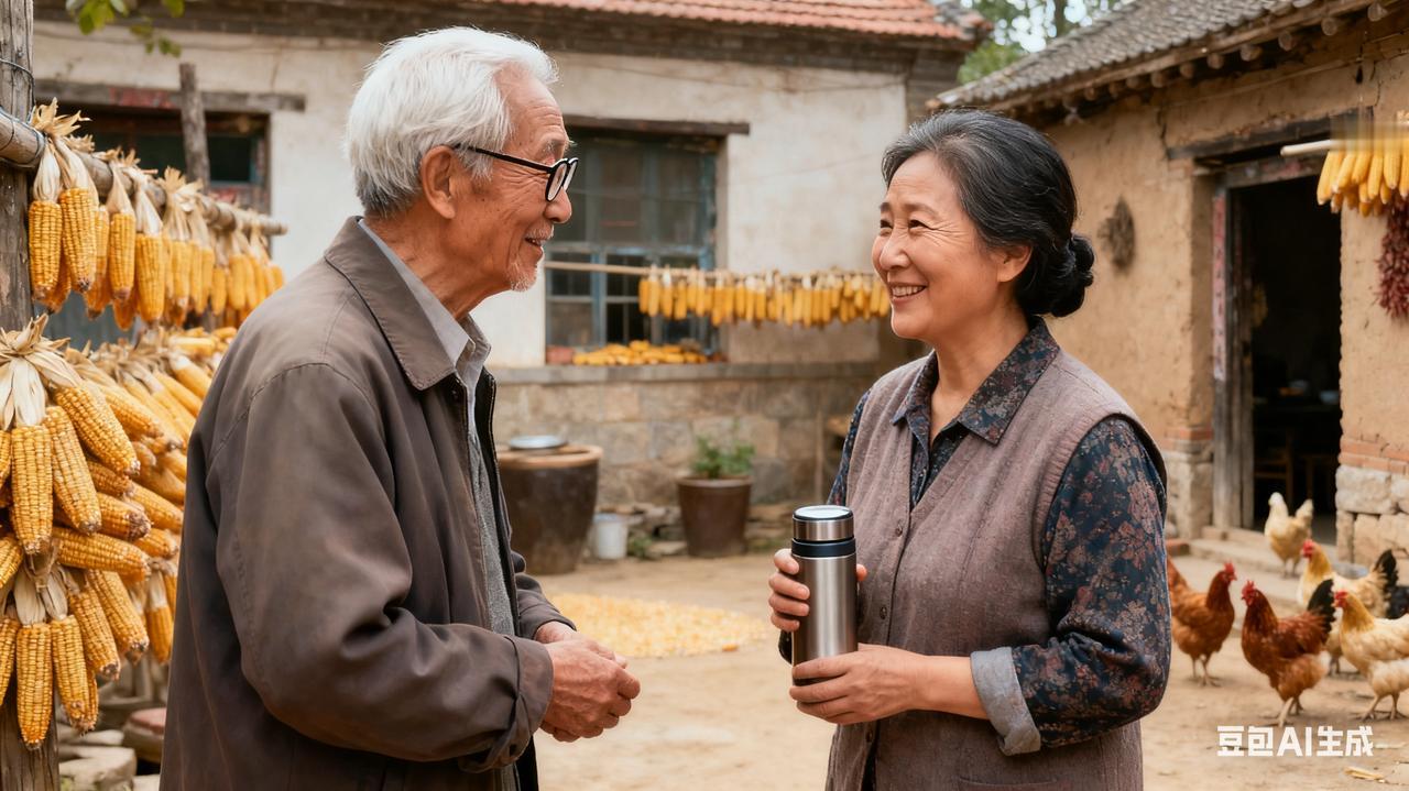 二婚了？还用试探么？
赵大爷是农村教师，一个月退休工资7000多，老伴去世多年了