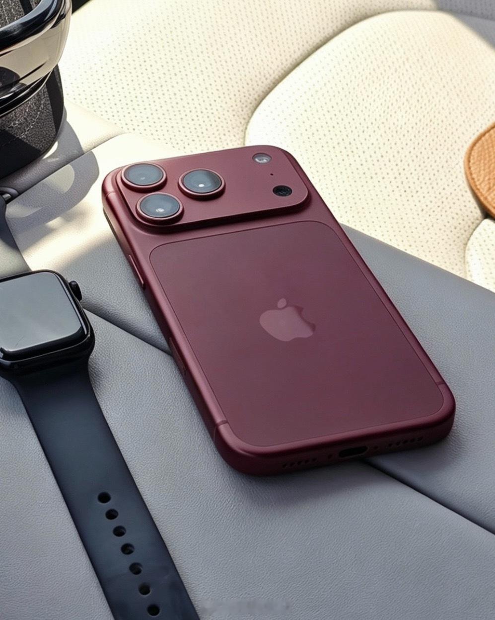 iPhone18Pro七大升级省流版！1. 一体无缝机身，深樱红新色上线2. 灵