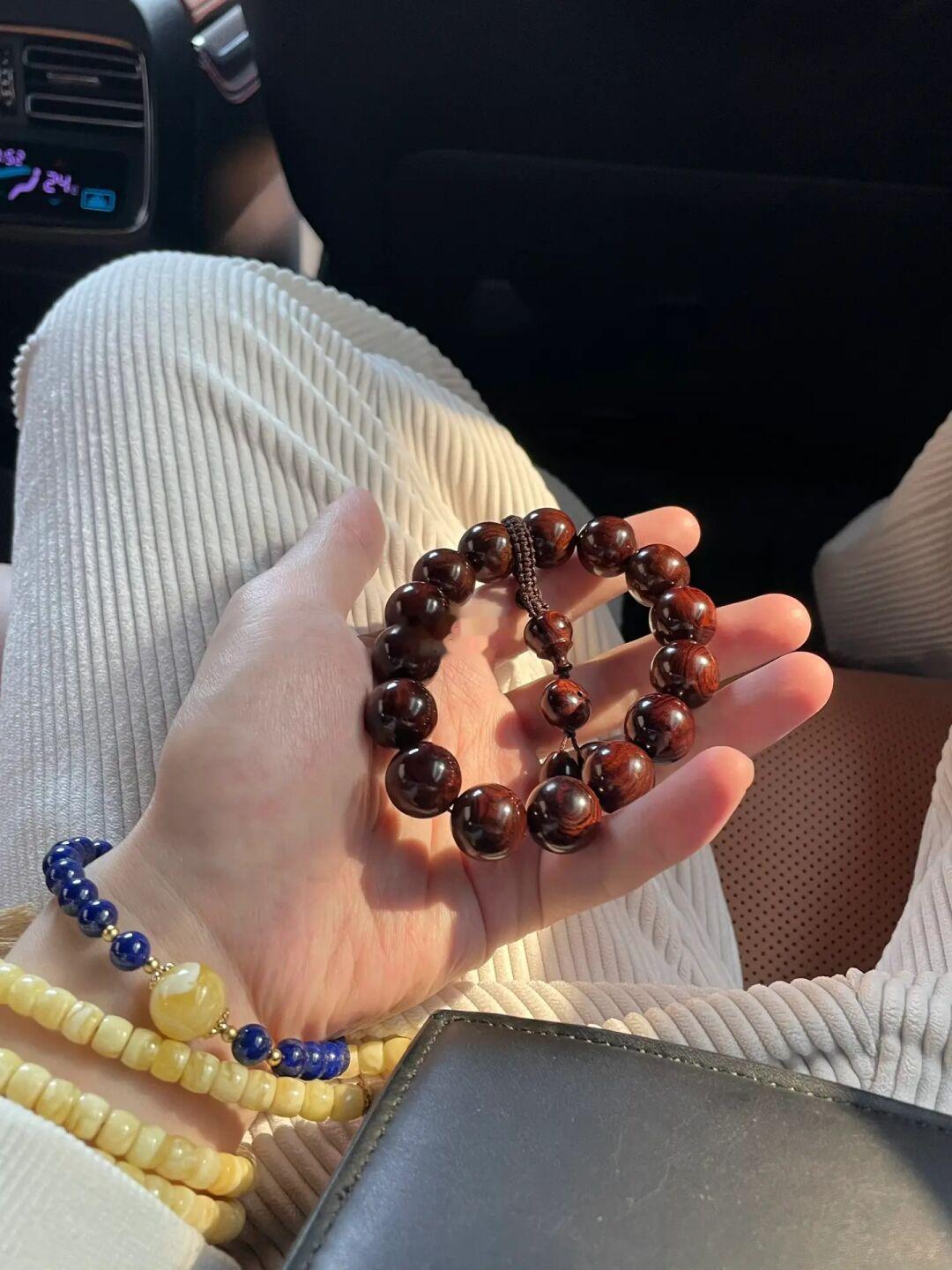 高端紫油梨的玻璃质感太酷辣！