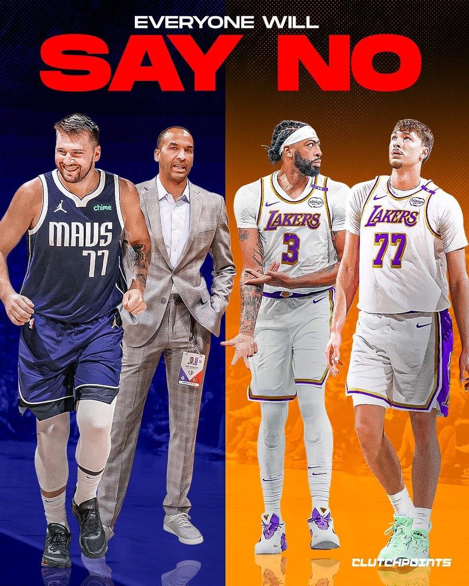 如果你是球队总经理，用浓眉哥和弗拉格去换东契奇，你感觉能换的来吗？

很显然，任