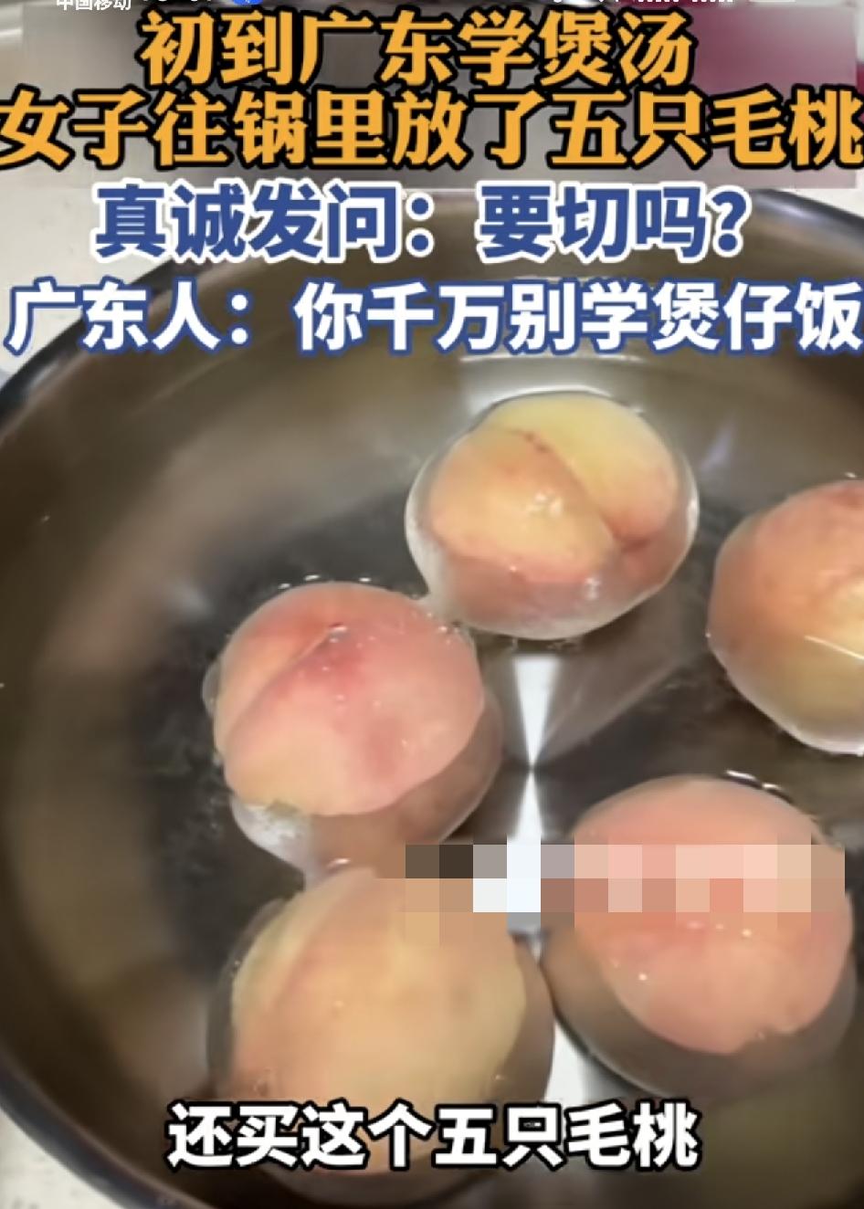 初到广东的女子想学着广东人煲汤，现在时令夏季，广东人最爱的就是五指毛桃排骨汤。女