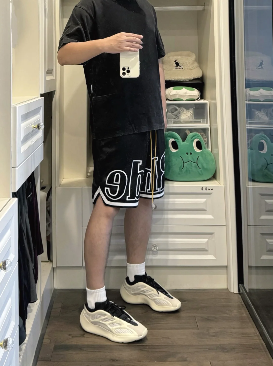 插兜Tee｜短裤穿搭