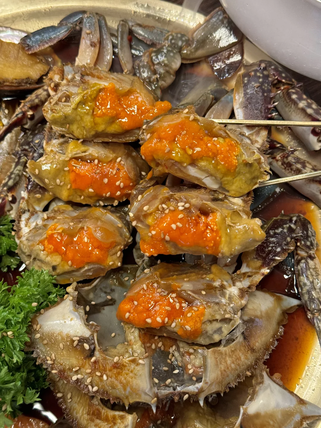上海酱蟹我只服这家！！不输韩国🇰🇷那种！！