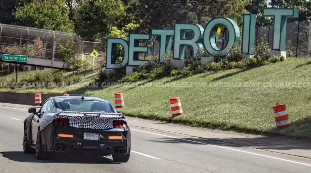 福特高性能野马原型车路测图曝光 