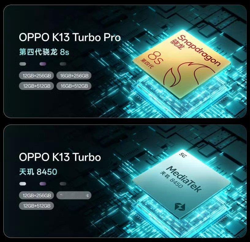 [微风]OPPO K13 Turbo –天玑8450–配色：黑、白、紫 –12+