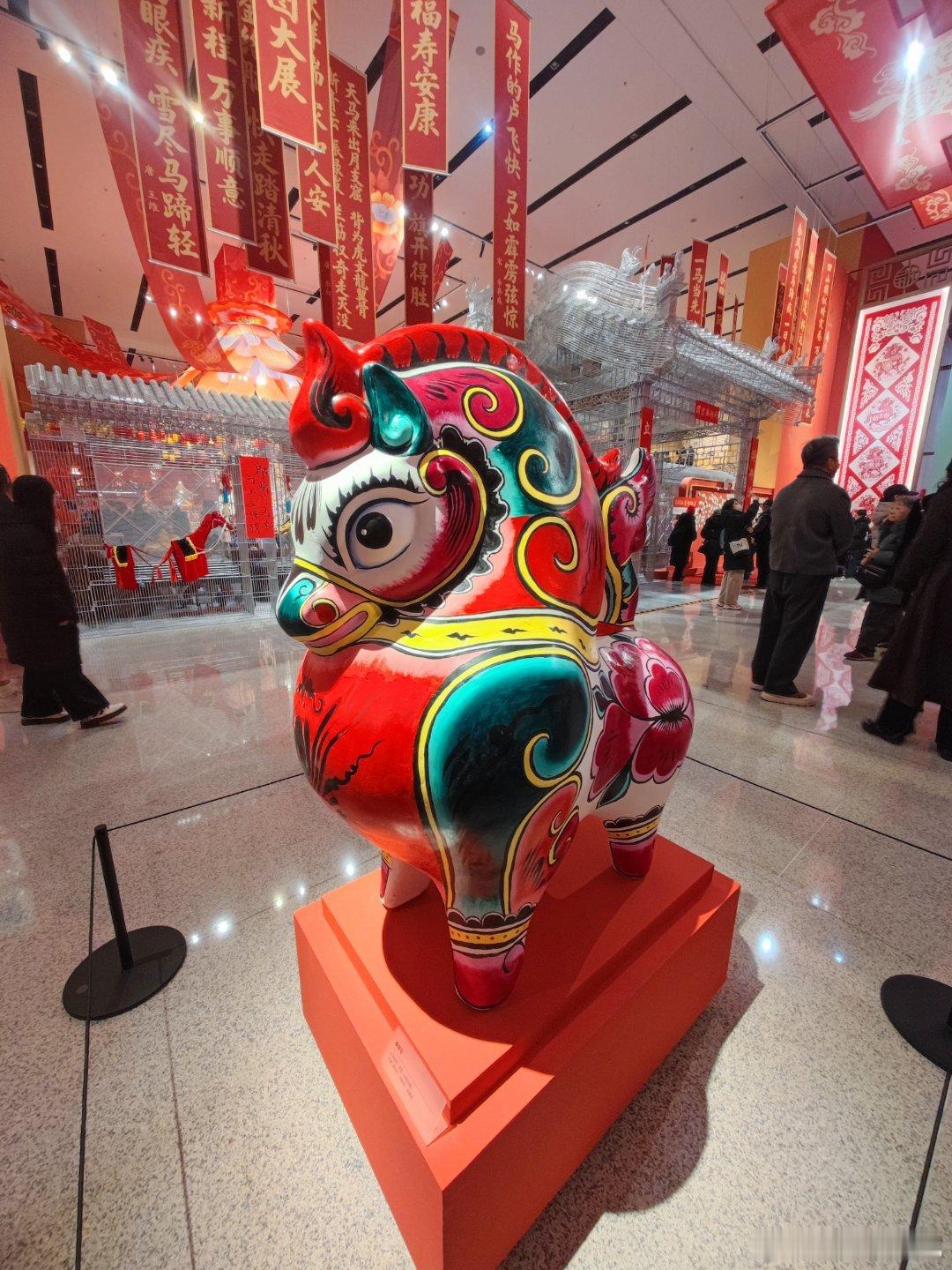 中国工艺美术馆新年非遗大展，花馍做的太漂亮了摄影