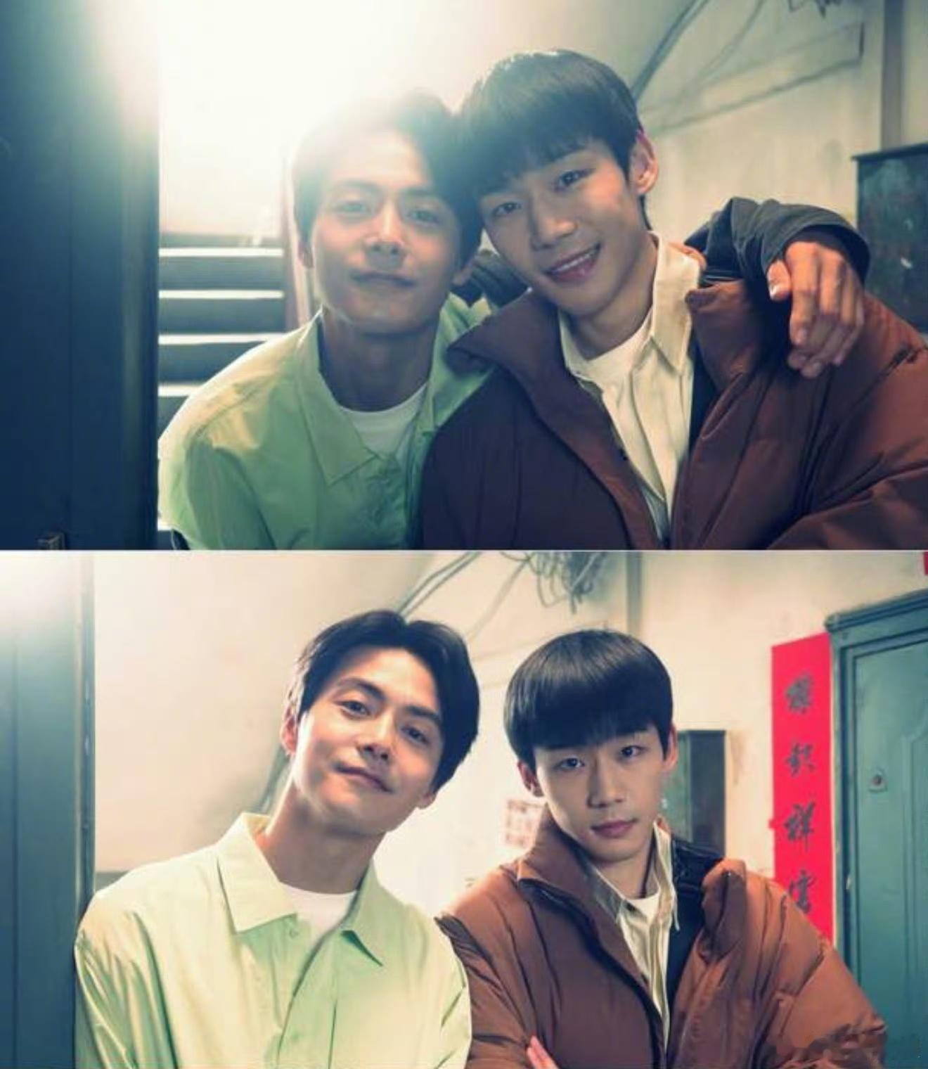 马天宇谢兴阳从戏里打到戏外电视剧三人行收工了还一起玩游戏，这种戏外关系好到爆的搭