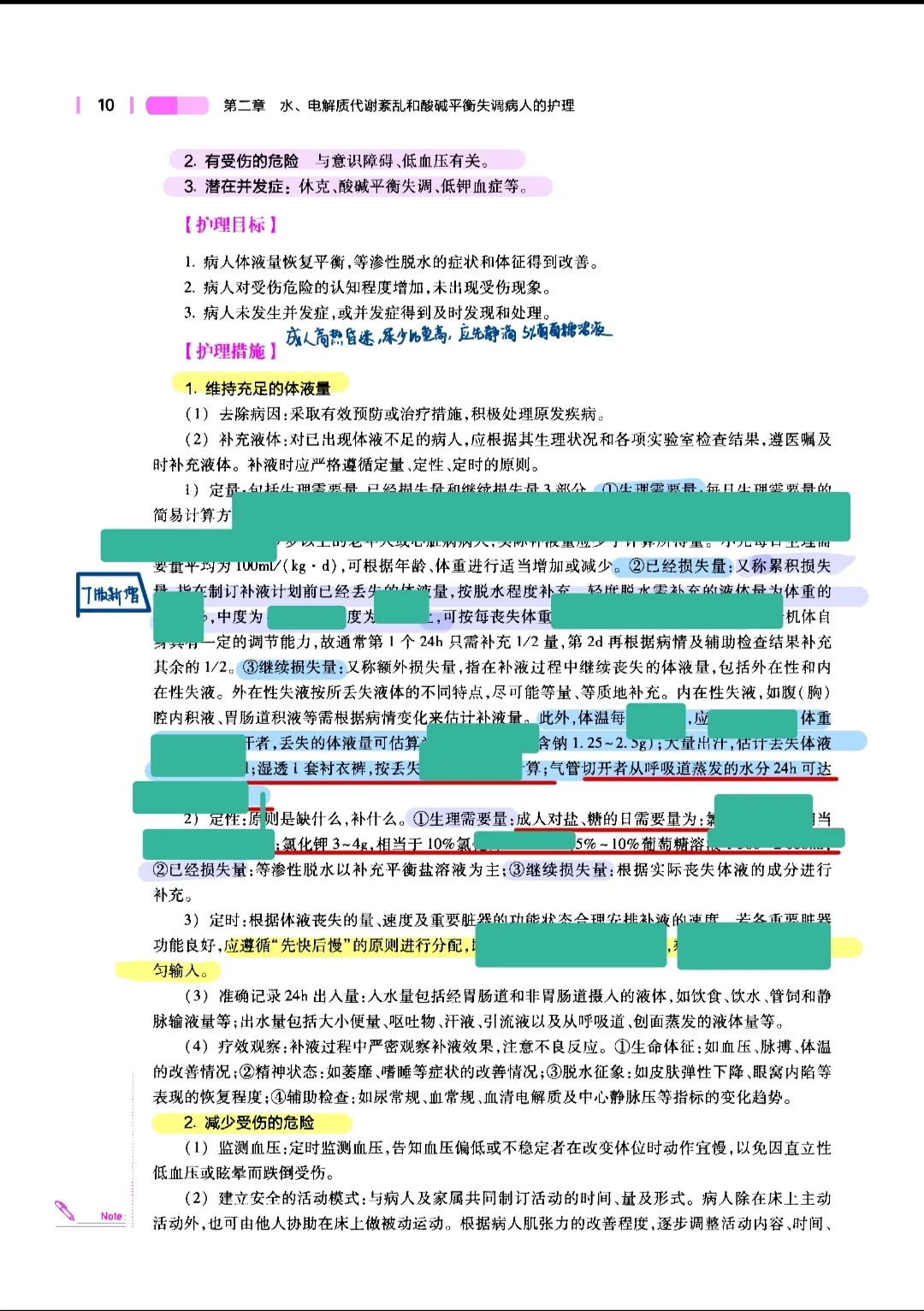 25护理考研｜外科护理学第七版标重点