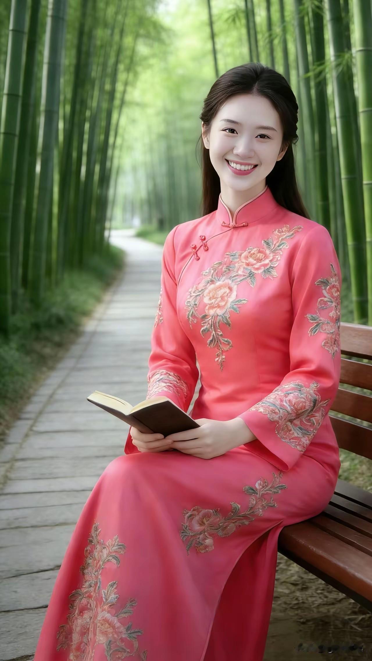 七绝•追忆
作者/馨漪婉风
曲径林幽鸟语空，
黄昏慢度景朦胧。
翻书忆旧清风婉，